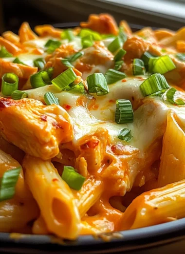 Bold Pepper Jack Buffalo Chicken Penne