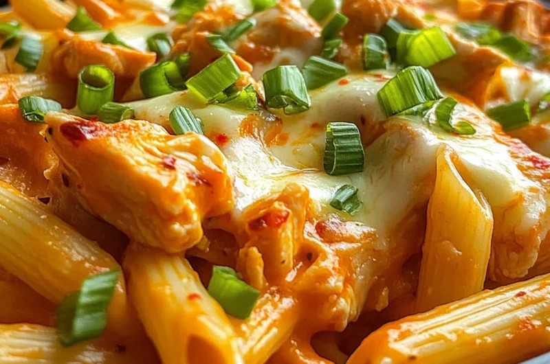 Bold Pepper Jack Buffalo Chicken Penne