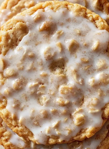Brown Butter Iced Oatmeal Cookies Recipe