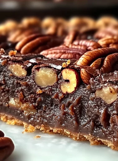 Brownie Pecan Pie