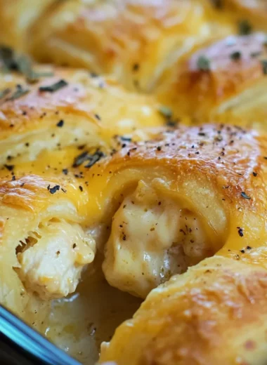 Chicken Crescent Roll Casserole