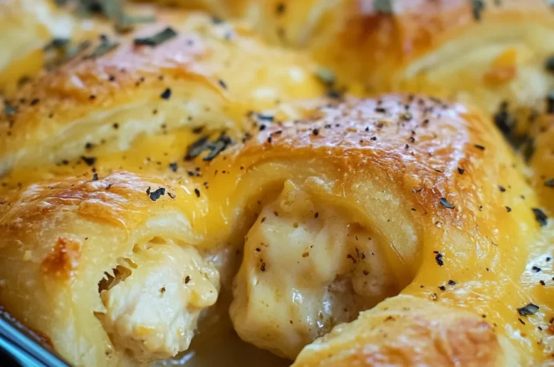 Chicken Crescent Roll Casserole