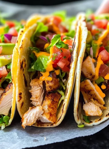 Chicken Tacos