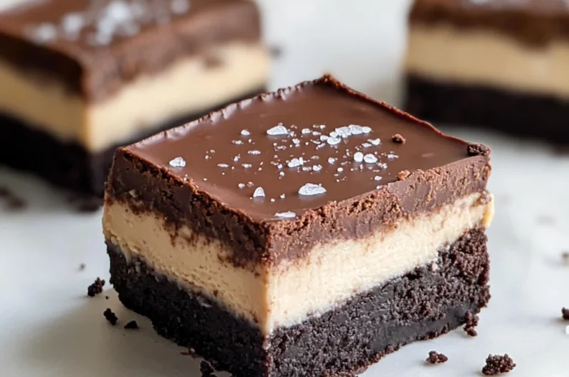 Chocolate Brownie Cheesecake Bars