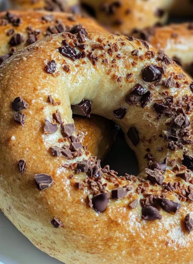 Chocolate Chip Bagels