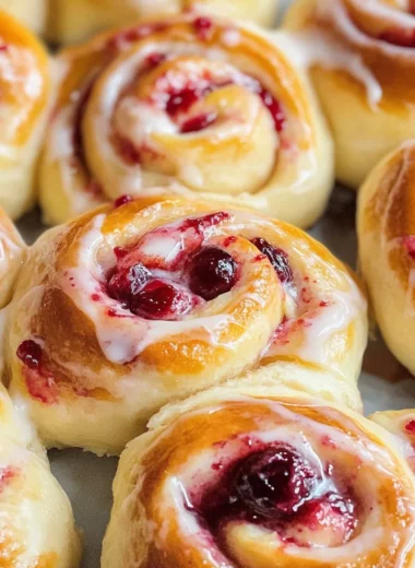Cranberry Orange Sweet Rolls