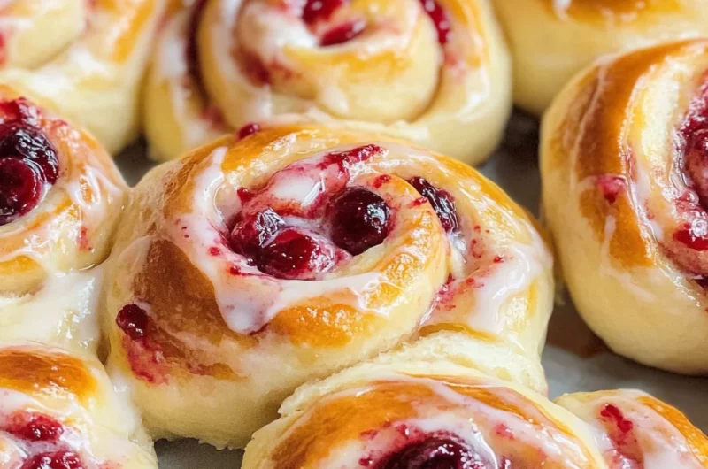 Cranberry Orange Sweet Rolls