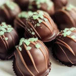 Creamy Andes Mint Chocolate Truffles