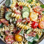 Creamy Bacon Ranch Pasta Salad