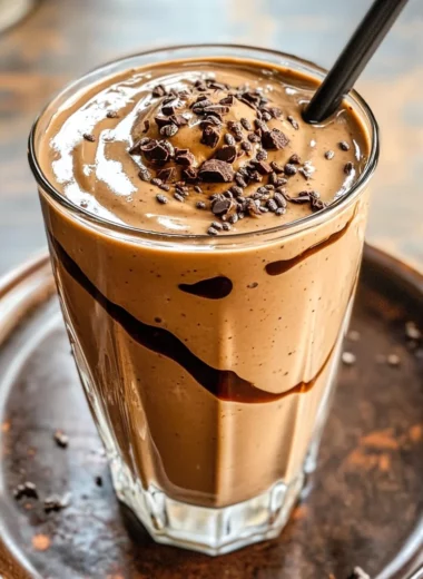 Creamy Chocolate Coffee Date Shake