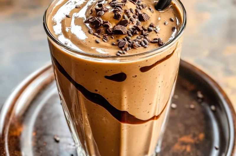 Creamy Chocolate Coffee Date Shake