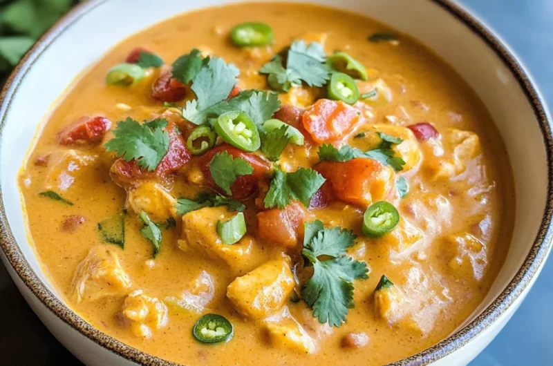Creamy Pumpkin Chicken Chili