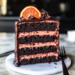 Dark Chocolate Blood Orange Cake Recipe