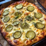 Dill Pickle Focaccia Bread