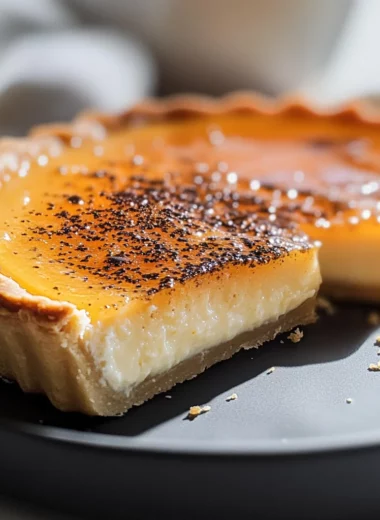 Earl Grey Crème Brûlée Tart Recipe
