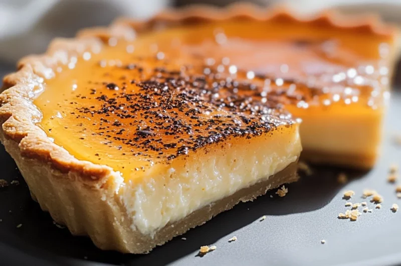 Earl Grey Crème Brûlée Tart Recipe