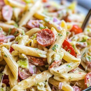Italian Grinder Pasta Salad