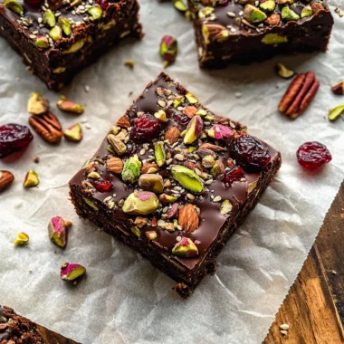 No Bake Superfood Brownies