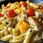 One Pot Bold Cajun Ranch Chicken Pasta