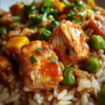 One Pot Sweet Heat Buffalo Chicken Rice