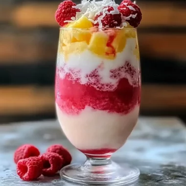 Raspberry Colada Twist