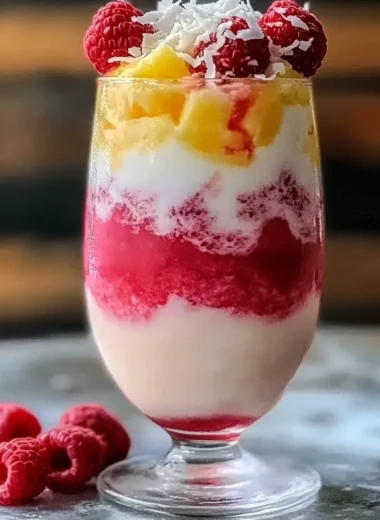 Raspberry Colada Twist
