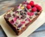 Raspberry Dark Chocolate Banana Bread
