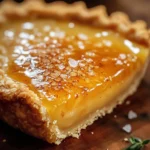 Salted Whiskey Honey Pie