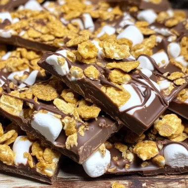 S’mores Bark With Golden Grahams