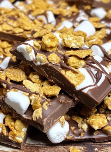 S’mores Bark With Golden Grahams
