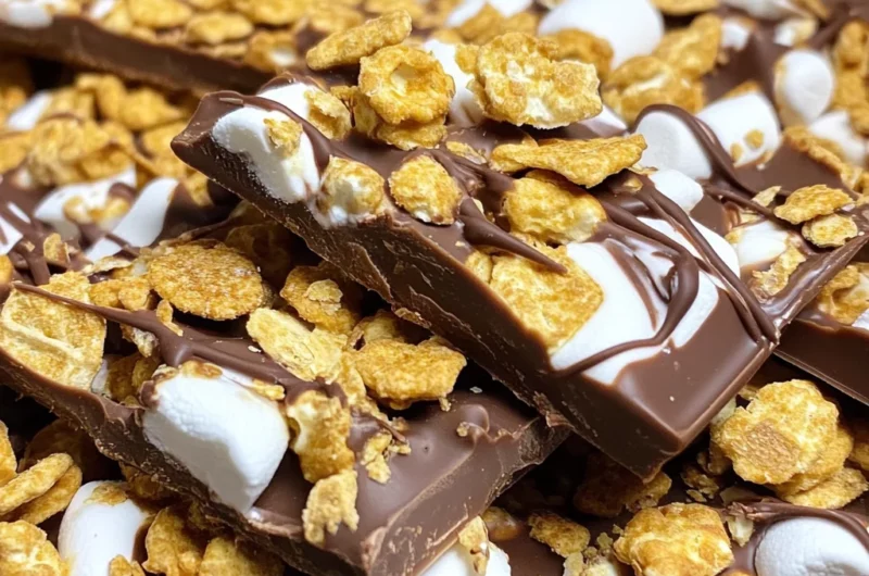 S’mores Bark With Golden Grahams