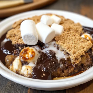 S’mores Cobbler