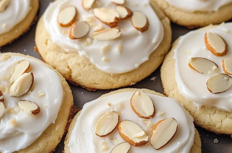 Soft Almond Sugar Cookies