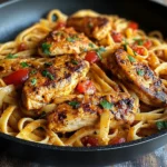 Spicy Cajun Chicken and Linguine in One-Pan Wonder