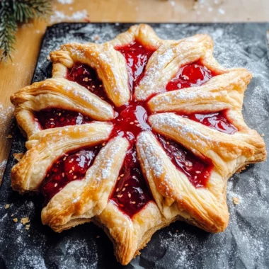 Strawberry Snowflake Dessert Recipe