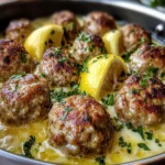 The Softest and Juiciest Greek Meatballs in Lemon Sauce