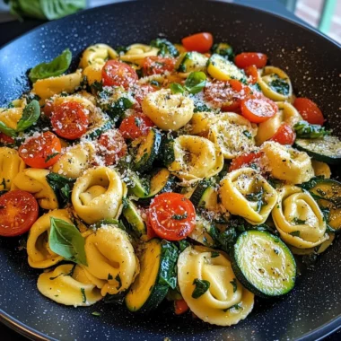 Tortellini with Summer Veggies