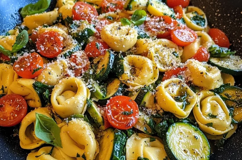 Tortellini with Summer Veggies